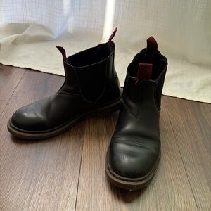 Wrangler Black Leather Chelsea Boots